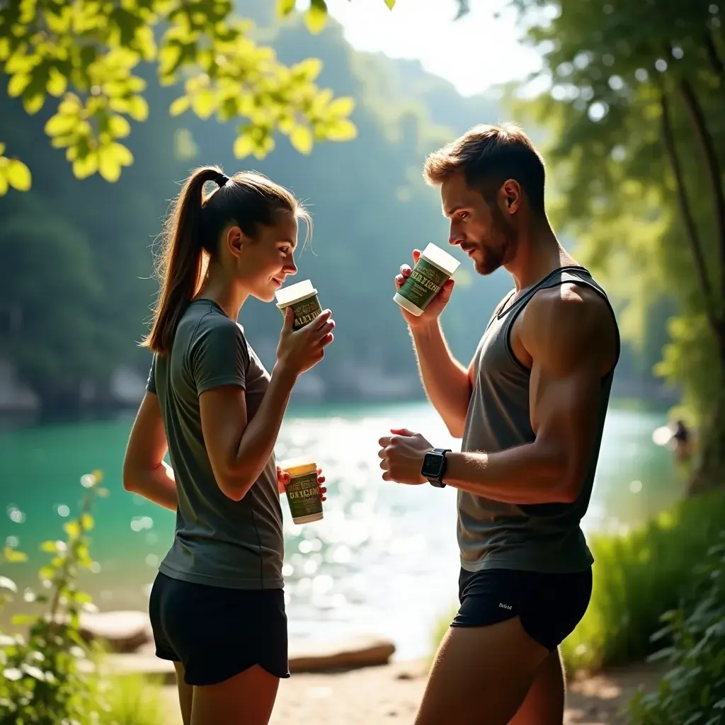 Zeleni čaj s biljnim sastojcima, idealan za poboljšanje sportske izdržljivosti.